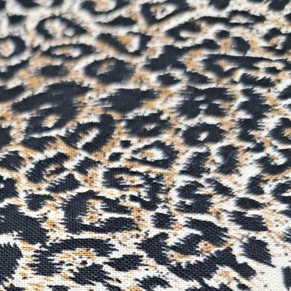 Marcus Brothers Textile Leopard Print Fabric Sewing Material 1 1/4 Yards - Picture 1 of 3